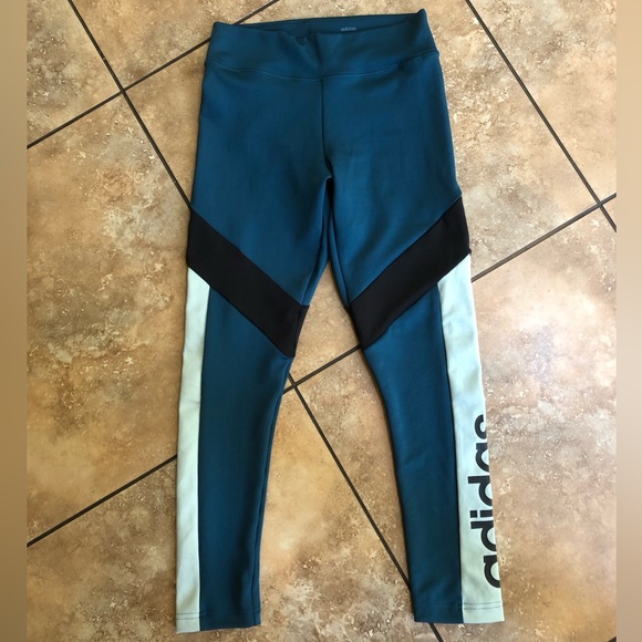 Adidas Climalite color block leggings - Picture 7 of 8